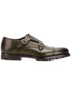 Fefè Classic Monk Shoes - Green