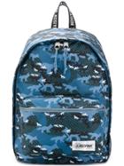Eastpak Camouflage Print Backpack - Blue