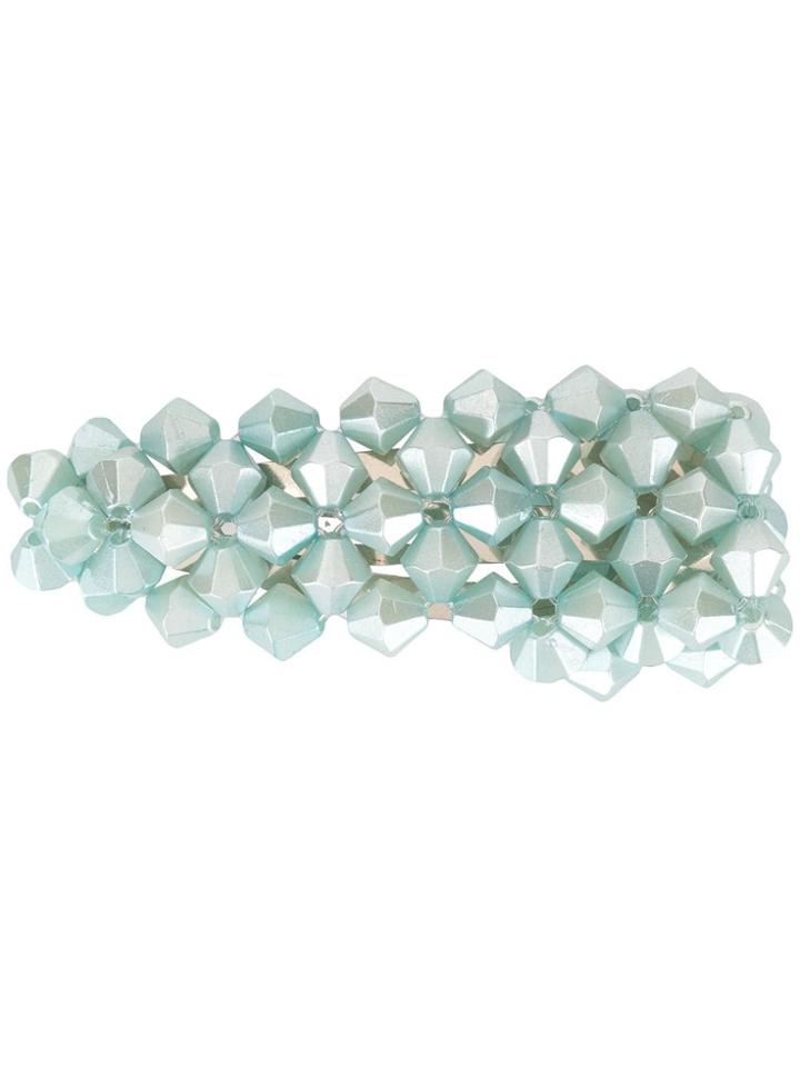Dalood Beaded Hair Clip - Blue