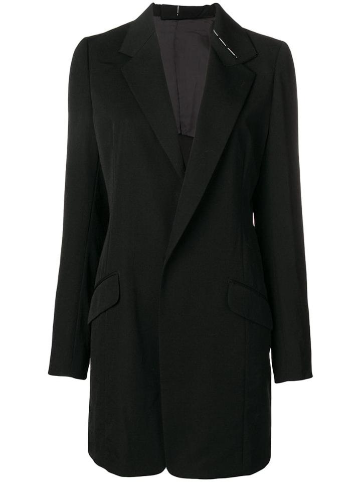 Y's Long-line Blazer - Black