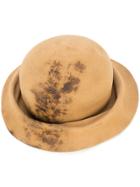 Horisaki Design & Handel Burned Effect Bucket Hat - Nude & Neutrals