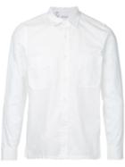 Estnation - Chest Pockets Shirt - Men - Cotton - M, White, Cotton
