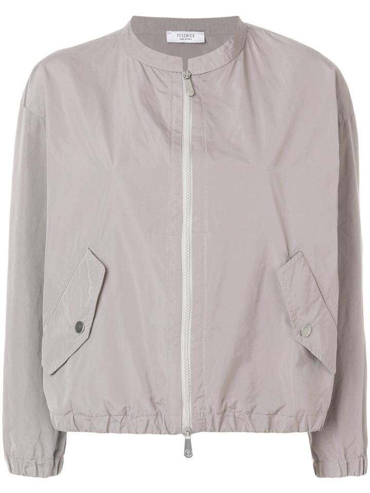 Peserico Bomber Jacket - Nude & Neutrals