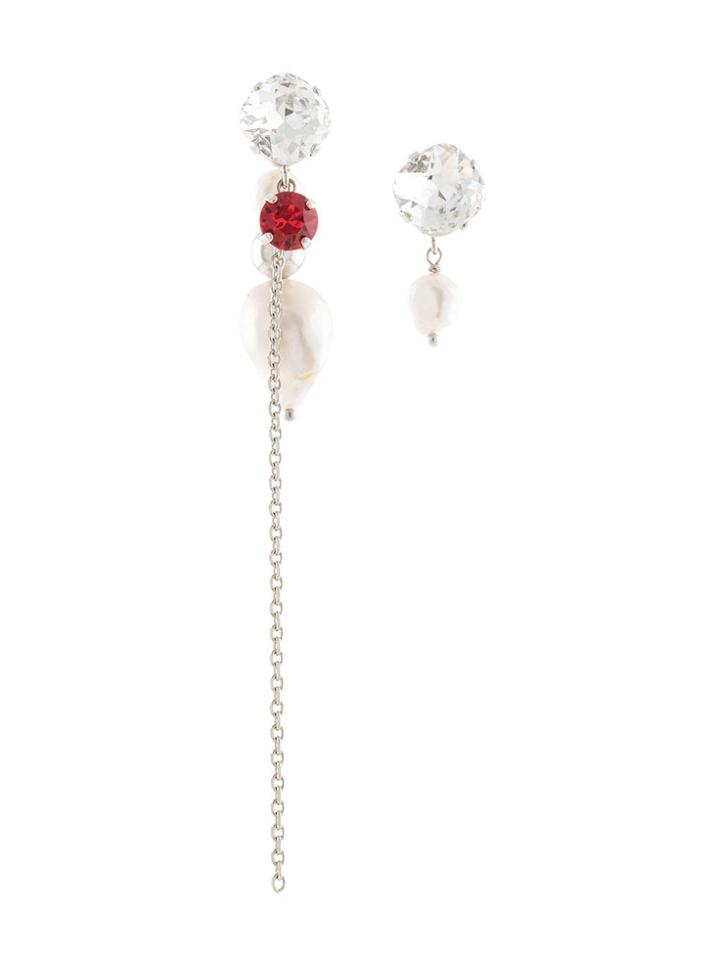 Justine Clenquet Betsy Earrings - Silver