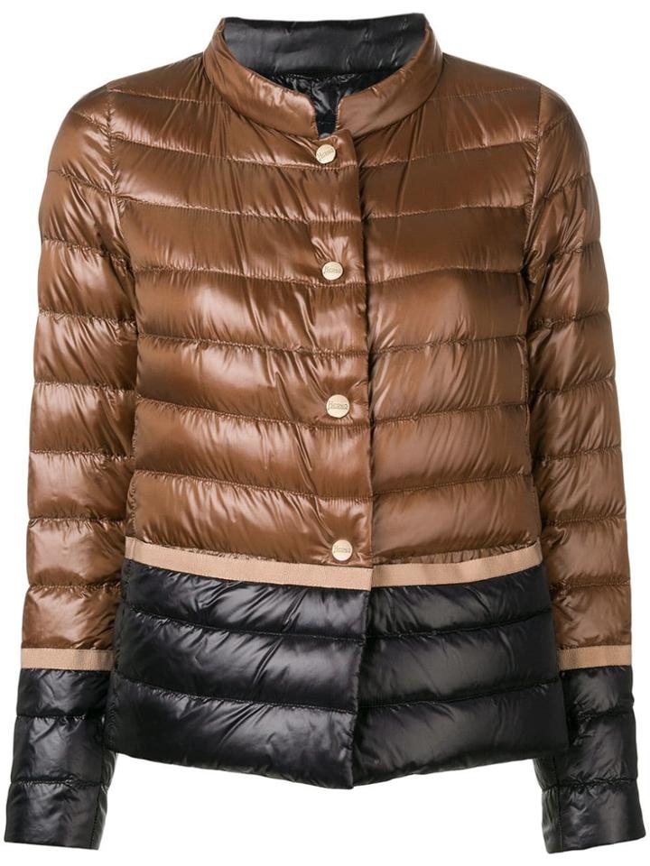 Herno Reversible Puffer Jacket - Brown