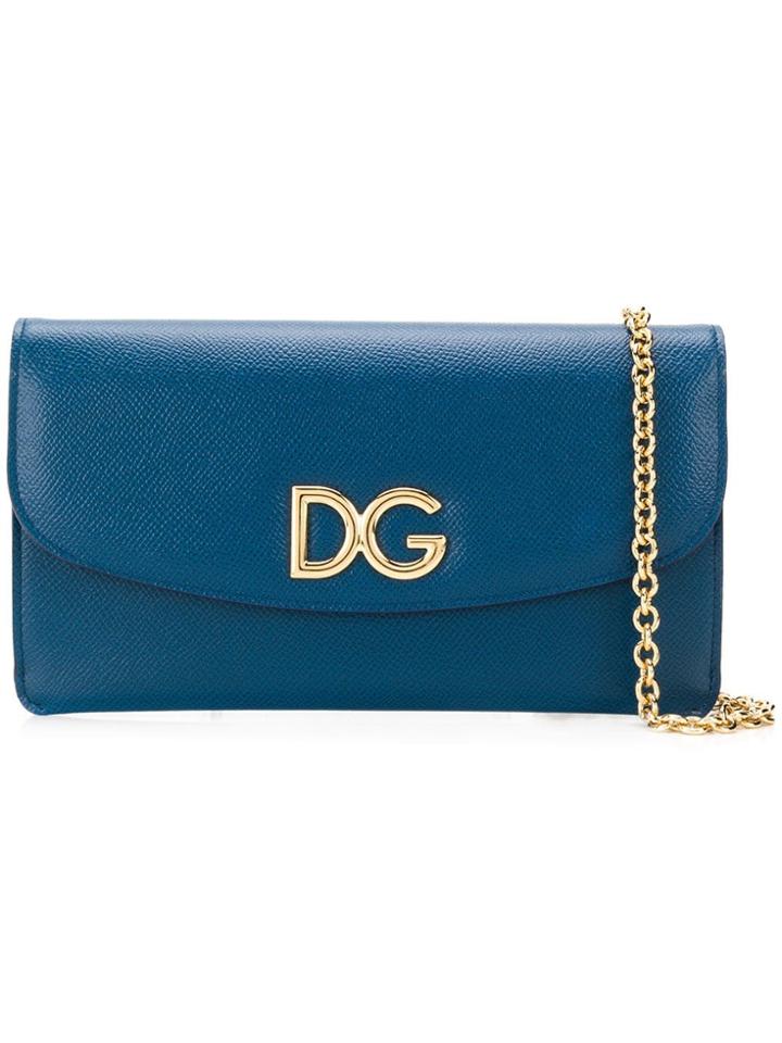 Dolce & Gabbana Small Cross Body Bag - Blue