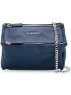Givenchy Mini 'pandora' Crossbody Bag, Women's, Blue, Goat Skin