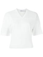 T By Alexander Wang Shortsleeved Football Sweatshirt