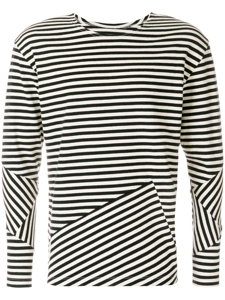 Myar Striped Style Top - White