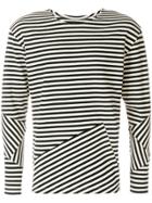 Myar Striped Style Top - White