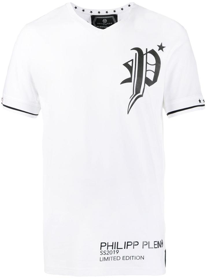 Philipp Plein Logo Short-sleeve T-shirt - White