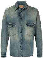 Ports V Denim Shirt - Blue