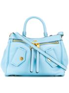 Moschino Biker Pocket Shoulder Bag - Blue
