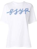 Sjyp Logo Printed T-shirt - White