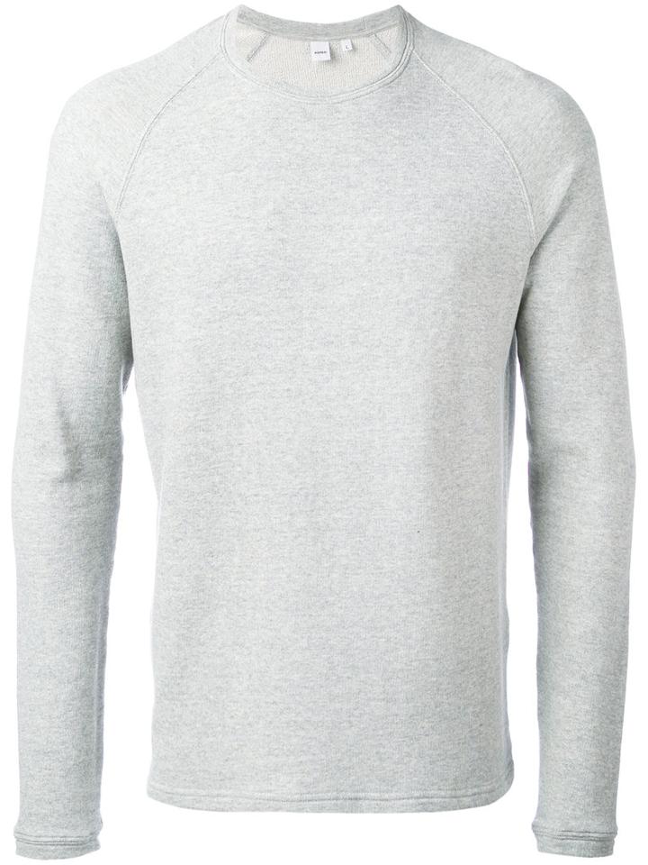 Aspesi - Crew Neck Sweatshirt - Men - Cotton - Xl, Grey, Cotton