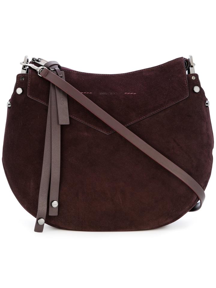 Jimmy Choo Artie Shoulder Bag - Pink & Purple