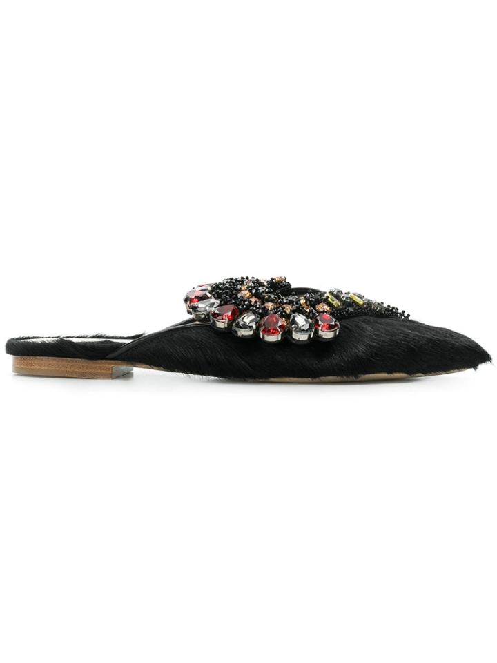Paula Cademartori Flower Kebir - Black