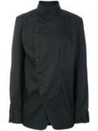 Alchemy Asymmetric Buttoned Shirt - Black