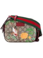 Gucci - Tian Print Gg Supreme Shoulder Bag - Women - Calf Leather - One Size, Women's, Red, Calf Leather