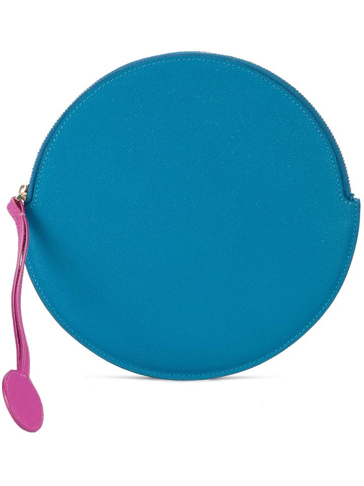 Roksanda Circle Zip-around Purse - Blue