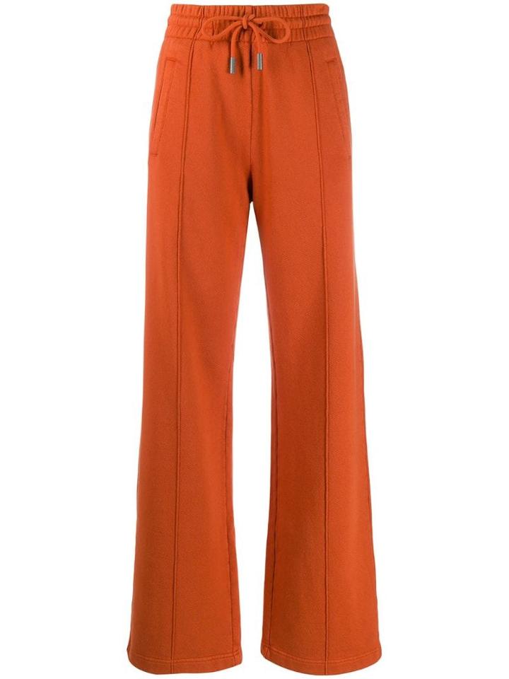 Off-white Logo Track Pants - Orange