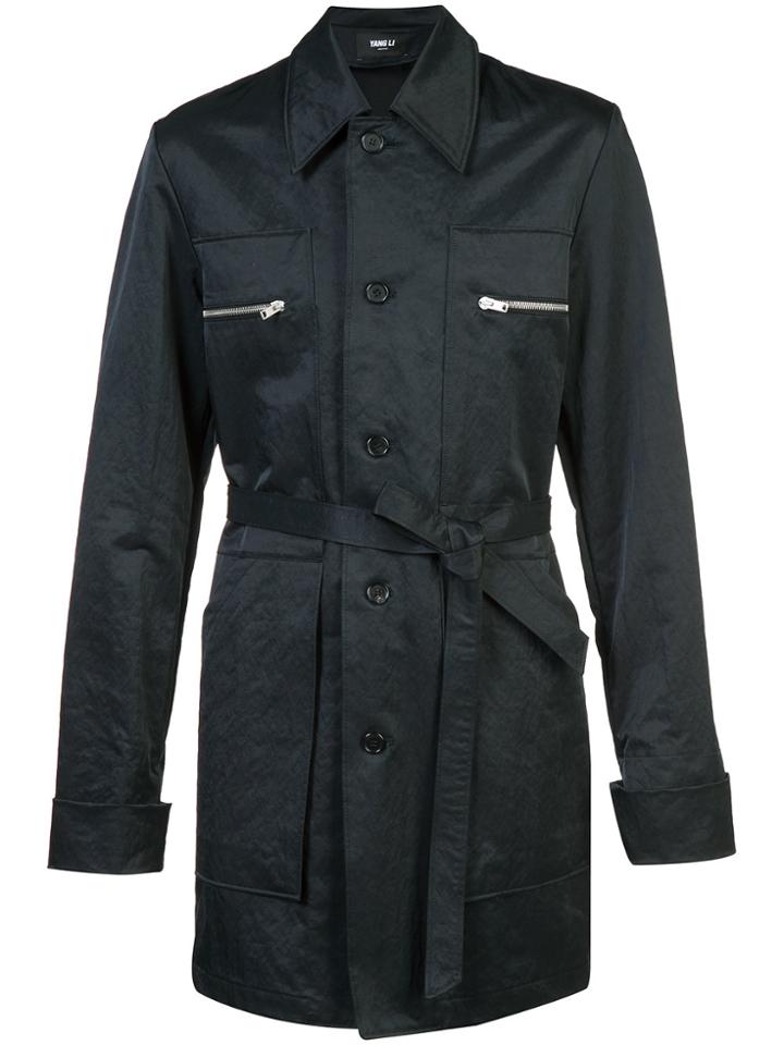 Yang Li Spy Coat - Black