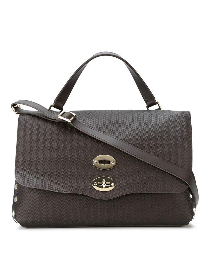 Zanellato Medium 'postina' Satchel, Women's, Brown, Leather