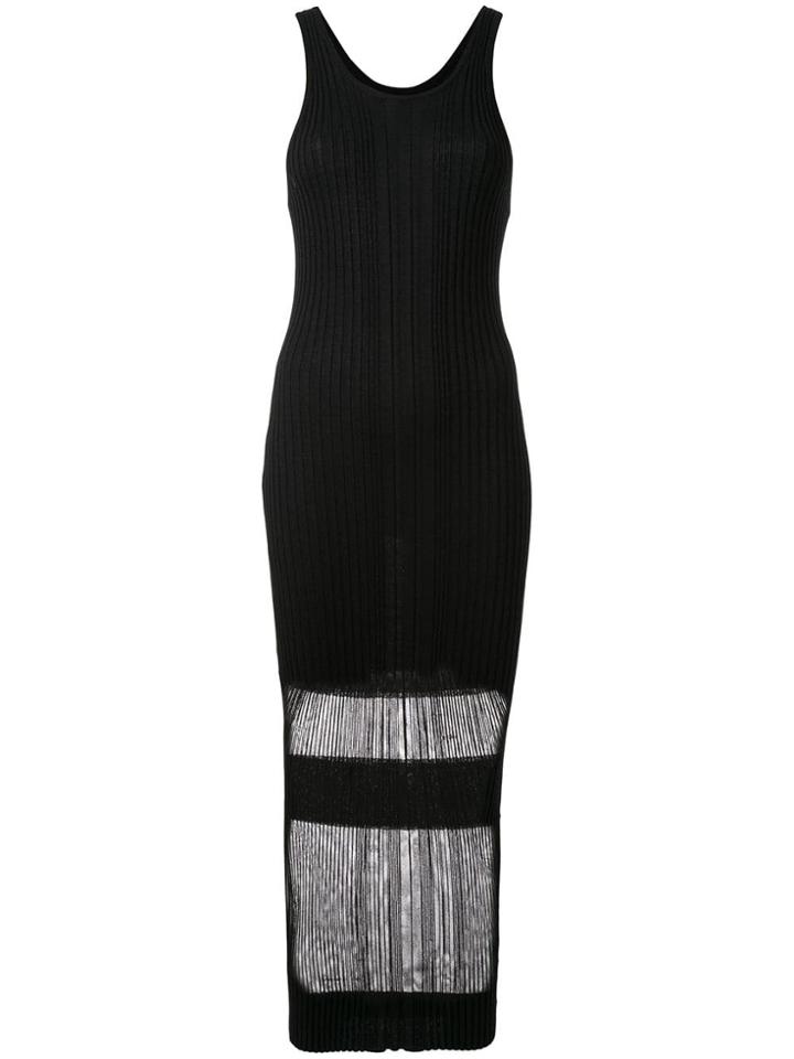 Dion Lee Opacity Tank-dress - Black