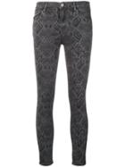 J Brand Mid-rise Cropped Trousers - Grey