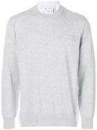 Sacai Chest Pocket Sweater - Grey