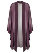 Adriana Degreas Beach Cover-up, Women's, Pink/purple, Silk