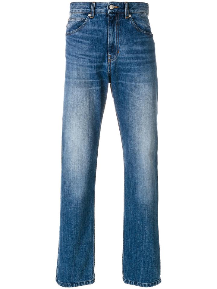 Ami Alexandre Mattiussi - High Waist 5 Pocket Jeans - Men - Cotton - 30, Blue, Cotton