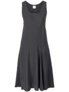 Aspesi Scoop Neck Shift Dress - Grey