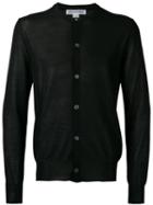 Comme Des Garçons Shirt - Knitted Cardigan - Men - Cotton/acrylic/nylon - M, Black, Cotton/acrylic/nylon