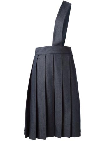 Comme Des Garçons Vintage 'robe De Chambre' Pleated Skirt, Women's, Size: Large, Blue