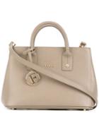 Furla - Classic Tote - Women - Leather - One Size, Grey, Leather