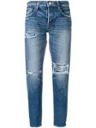 Moussy Mv Ideal Tapered Jeans - Blue