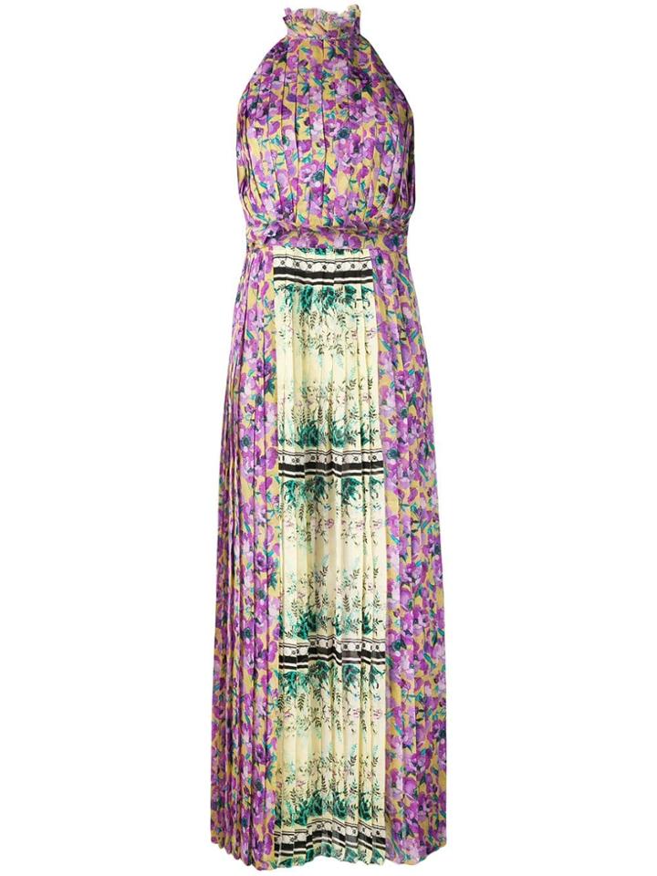 Raquel Diniz Aiko Chiffon Dress - Purple