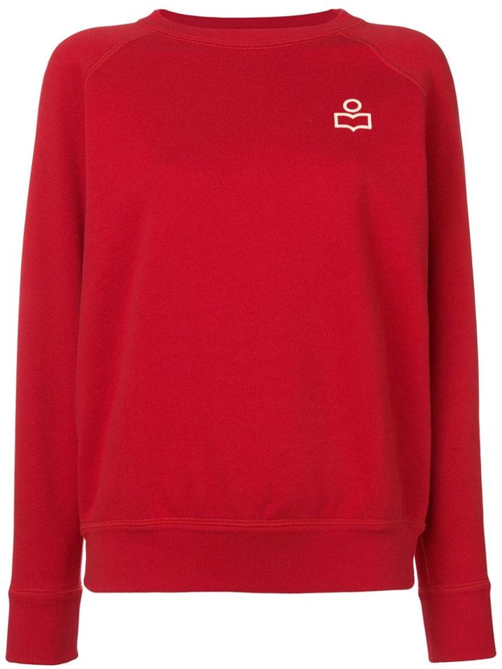 Isabel Marant Étoile Logo Sweatshirt - Red