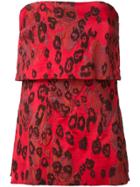 Manning Cartell Amplified Leopard Bustier - Red