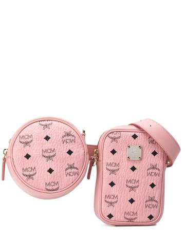 Mcm Essential Original Belt Bag - Pink