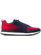 Ps By Paul Smith Rappid Knitted Sneakers - Red
