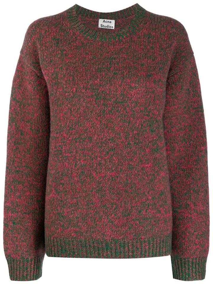 Acne Studios Chunky Knit Jumper - Green