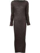 Isabel Benenato Boat Neck Dress