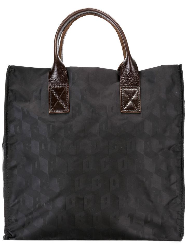 Corto Moltedo - Small Shopping Bag - Women - Calf Leather/nylon - One Size, Women's, Black, Calf Leather/nylon