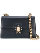Dolce & Gabbana - Lucia Shoulder Bag - Women - Calf Leather - One Size, Blue, Calf Leather