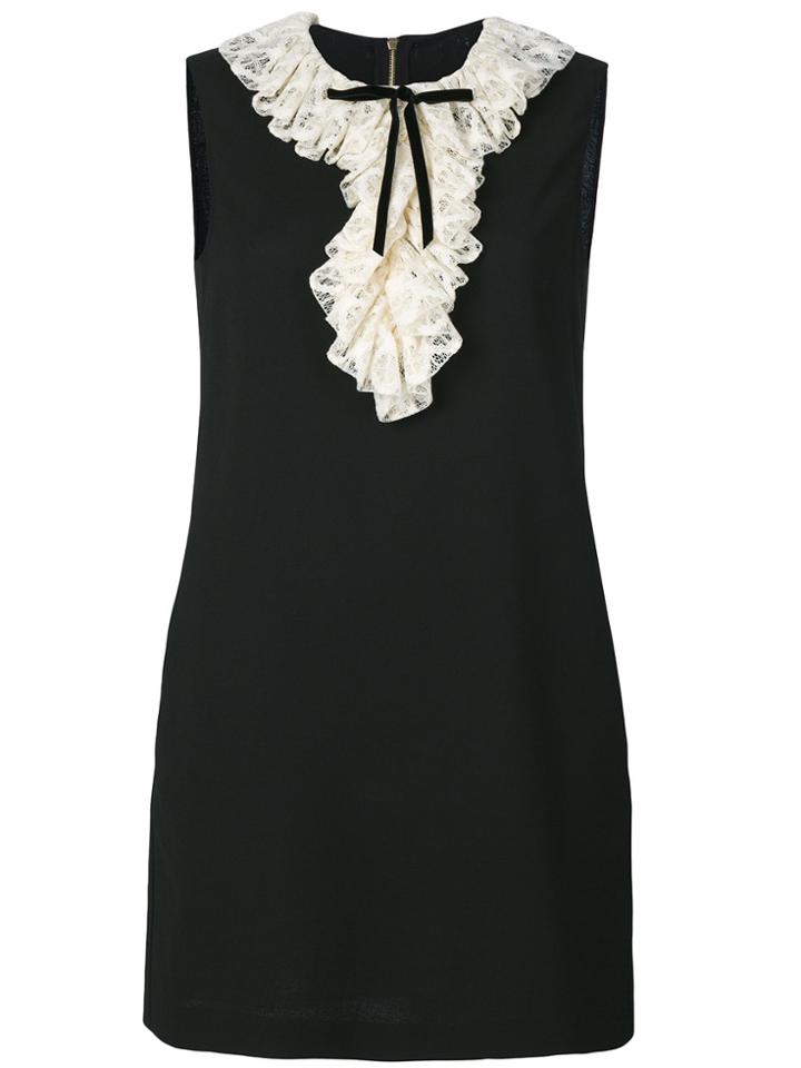Philosophy Di Lorenzo Serafini Ruffled Mini Dress - Black