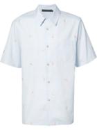 Beach Babes Short Sleeved Shirt - Men - Cotton - 48, Blue, Cotton, Alexander Wang