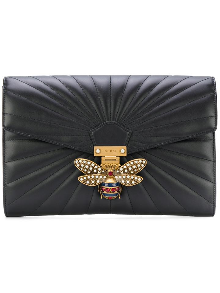 Gucci Queen Margaret Clutch - Black