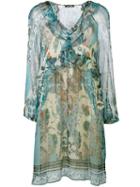 Roberto Cavalli - Potpourri Printed Dress - Women - Silk/polyester - 40, Silk/polyester